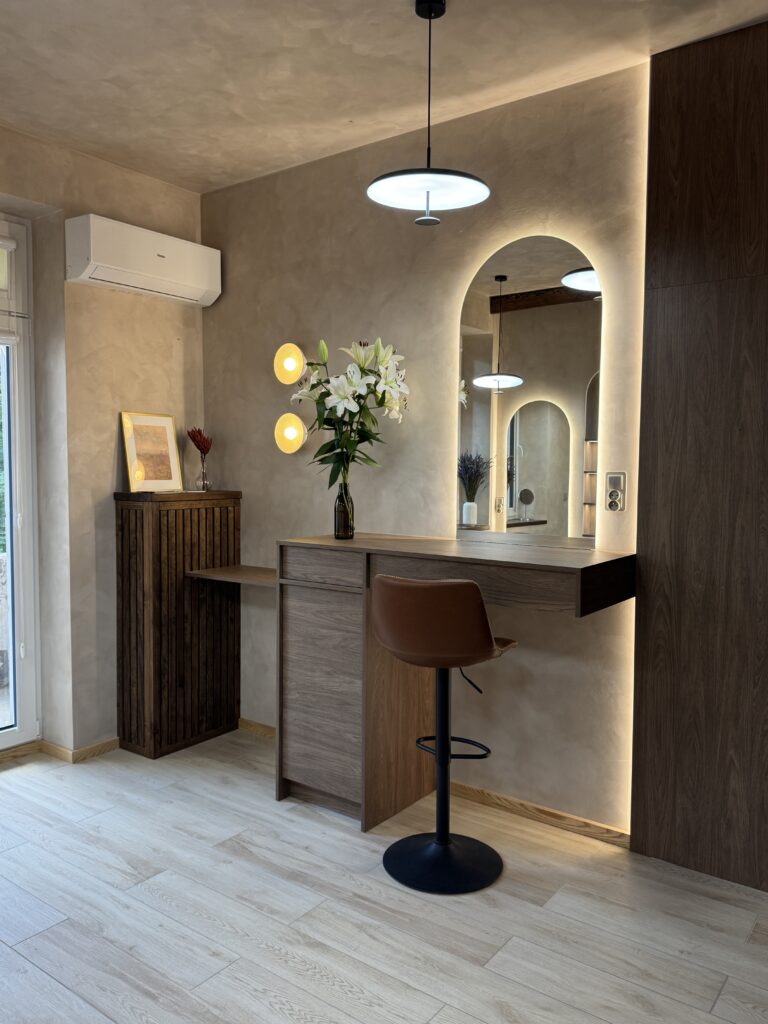 Stanowisko do makeup.